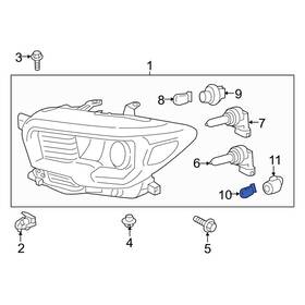 0023400192 Toyota Oe 23400192 For Tacoma 2016-2018 Dome Light