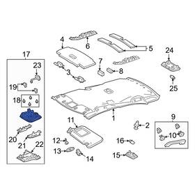 8126002f60a0 Toyota Oe Reading Light