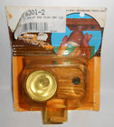 Trailer 12 Wood Volt Van Oak .. Rv Fixture King Turning Swivel Boat Light Nos