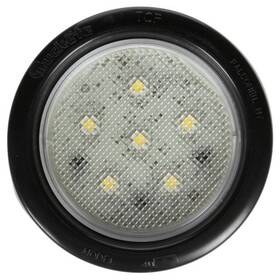 44057c Truck-lite 44 Series Dome Light Led 6 Diode Round Clear Lens Black