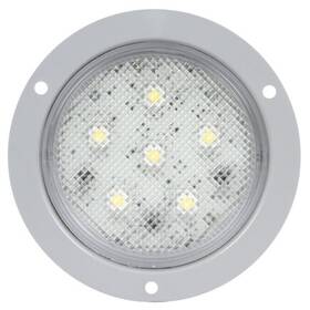 44339c Truck-lite Super 44 Dome Light Led 6 Diode Round Clear Lens Gray
