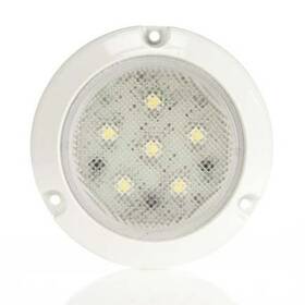 Tl44439c Truck-lite Super 44 Led 6 Diode Round Clear Dome Light White Tl44439c Truck-lite Super 44 Led 6 Diode Round Clear Dome Light White