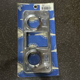 50984 United Pacific Chrome Plastic Kenworth Dome/map Light Cover