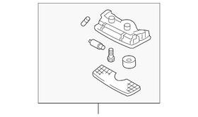 1j0-947-106-b41 Volkswagen Genuine Dome Lamp
