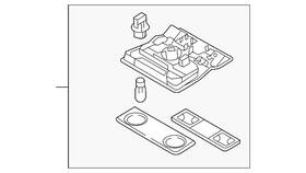1k0-947-105-ba-iqa Volkswagen Genuine Reading Lmp Assembly