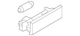 2k5-947-101-b Volkswagen Genuine Luggage Lamp