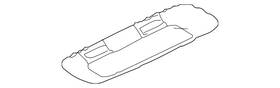 3c0-947-291-e-7g8 Volkswagen Genuine Ofthead Lamp Lens