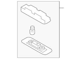 3c0-947-291-f-82v Volkswagen Genuine Reading Lmp Assembly