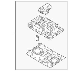 3cn-947-105-a-whi Volkswagen Genuine Front Lamp Assembly