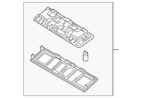 3cn-947-290-zki Volkswagen Genuine Rear Lamp Assembly