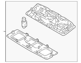 5g0-947-291-k-qav Volkswagen Genuine Rear Ofthead Lamp