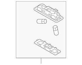 5g0-947-291-k-za2 Volkswagen Genuine Reading Lmp Assembly