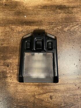 940se Volvo 1988-1990 760 Yc#20 960 S90 V90 Center Interior Dome Light Black Rare Oem