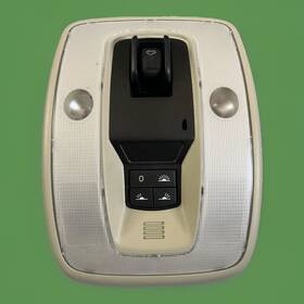 39806625 Volvo 11-12 C30 S40 V50 Overhead Console Beige Dome Light -