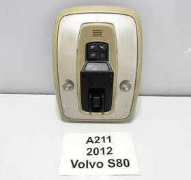 39819982 Volvo 07-13 S80 S60 Xc60 Xc70 Overhead Reading Dome Light Lamp Beige