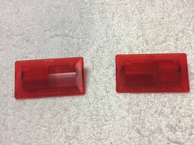 6806297 Volvo 2 850 93-97 Front Seat Interior Light Lenses L R 143919