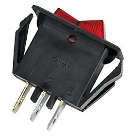 S-3311c Whitecap Lighted Rocker Switch