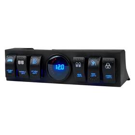 Xprite Cs-6switch-g3 6-channel G1 Led Switch Panel W Digital Voltmeter
