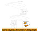 Yf1z13776aa Lamp Light-dome Oem-dome Ford Assembly