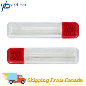 Yibei-tech Yi203294t Door Reflector Lights Panel For Chevy Silverado Tahoe Suburban Sierra Front Pair