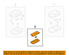 Yl8z13776aa Ford Oem Interior Lamps-roof-cargo Lamp