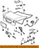 Ys2z13a756aa Ford Oem Trunk Lamp