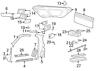 Zzm0-51-311 Zzm051311 Mazda Brand New Genuine Oem Dome Light Lens
