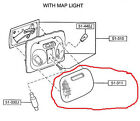 Zzm1-51-311 Zzm2-51-311 Mazda B-series New Oem Interior Dome Light Lens Cover With Map