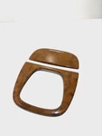 2004 05 2006 2007 08 2009 Jaguar XJ8 Xjr Vanden Plas Overhead Console Wood Trim. Fixed Price $150.00.