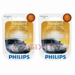 2 Pc Philips Map Light Bulbs For Oldsmobile 98 Bravada Custom Cruiser Rq. Fixed Price $12.51.