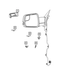 Genuine Mopar Auxiliary Lamp Left 68666827AA. Fixed Price $37.53.