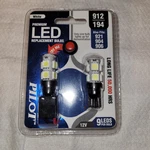Pilot IL-194W-9 White Led Light Bulbs (912,194,921,904,906), 50,000HRS, 12V. Fixed Price $10.95.