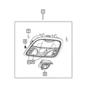 Genuine Mopar Overhead Console 5LH031L2AG. Fixed Price $97.49.