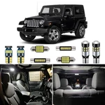 Autogine 7-PIECE Canbus Led Interior Light Kit For Jeep Wrangler Jk 2-DOOR 07-18. Fixed Price $29.88.
