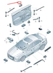 New Audi A5 F5 Door Courtesy Light 8W0919063 Original. Fixed Price $23.84.