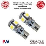 Oracle Lighting T10 Smd Led Bulbs 3 Chip 5 One Pair Easy Installation. Fixed Price $35.52.