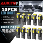 10X Pure White T10 168 194 5050 5SMD Led Interior Dome Map License Light Bulb. Fixed Price $8.54.
