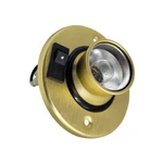 New Rv Conversion Van 12V Directional Reading Light Gold With Switch & Bulb. Fixed Price $19.80.