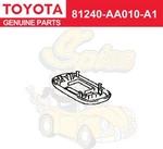 Genuine Toyota 81240AA010A1 Avalon (97-04) Dome Lamp 81240-AA010-A1. Fixed Price $60.73.
