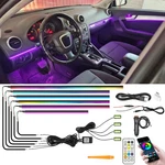 10IN1 Led Car Interior Ambient Lights Atmosphere For Audi A3 A4 A5 A6 A7. Fixed Price $74.39.