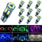 10X T5 Led Bulbs Wedge 70 17 2721 PC74 PC37 Lamps For Car Interior .... Fixed Price $15.76.