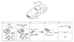 2015-2019 Hyundai Sonata Lens-overhead Console Lamp Oem New 92811C1000TTX. Fixed Price $93.32.
