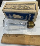 Vintage Pair Clear National Mazda Lamp 23W 130V Light Bulb FN1741 Street Railway. Fixed Price $38.00.