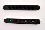 New Vintage Usa 7 Lamp Panel Horiz Icons Powdercoat. Fixed Price $132.94.