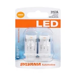 Sylvania - 3157 Led Amber Mini Bright Bulb, Ideal For Park And Turn. Fixed Price $17.75.