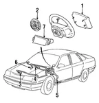 Genuine Ford Rear Sensor F5DZ-14B004-A. Fixed Price $53.65.