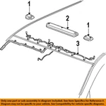 Gm Oem 07-14 Sierra 1500 Cab Lamps-roof Assy 22956989. Fixed Price $126.18.