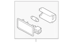 Genuine Nissan Cargo Area Light 26490-JD000. Fixed Price $37.05.