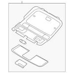 Genuine Subaru Overhead Console 92151AG01AOR. Fixed Price $123.11.