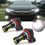 For Honda Accord Civic 2006-2019 H8 H11 Fog Light 15-SMD Bright White Led Bulbs. Fixed Price $16.89.